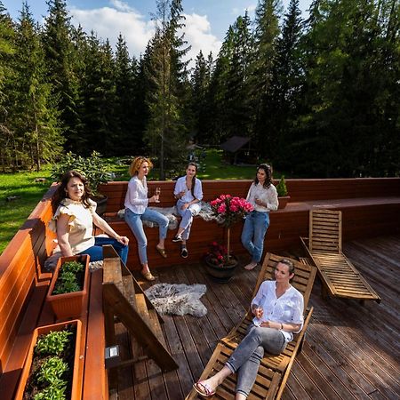 Villa Drosera S Wellnessom, Rackova Dolina V Zapadnych Tatrach 普利比利那 外观 照片
