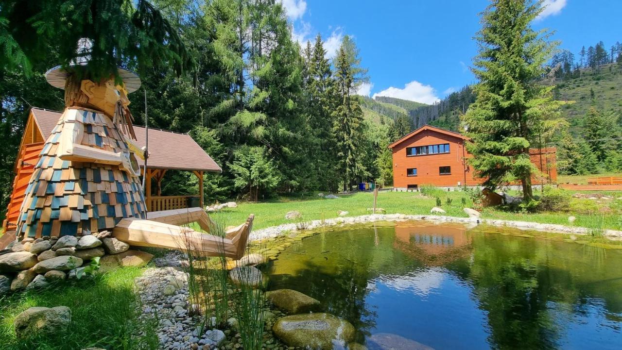 Villa Drosera S Wellnessom, Rackova Dolina V Zapadnych Tatrach 普利比利那 外观 照片